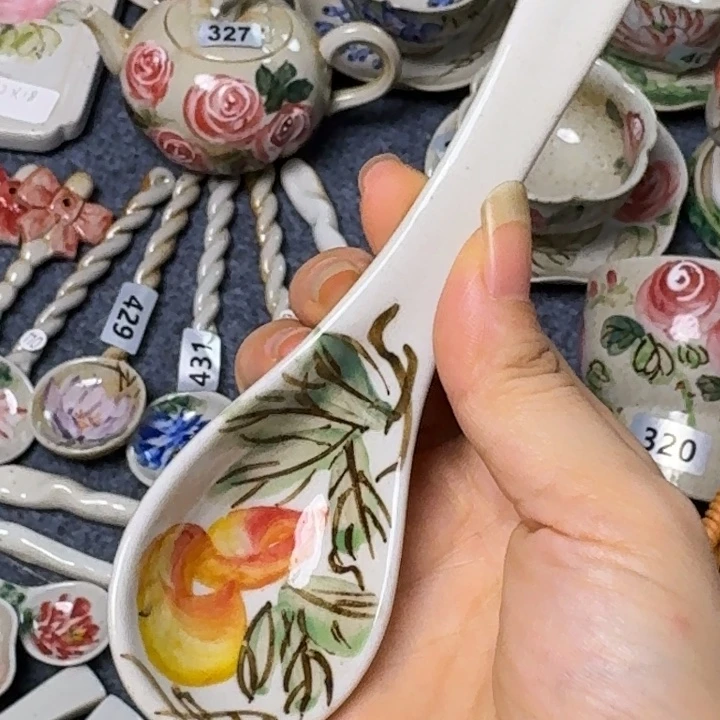 千***寻吃饭勺景德镇高温陶瓷888