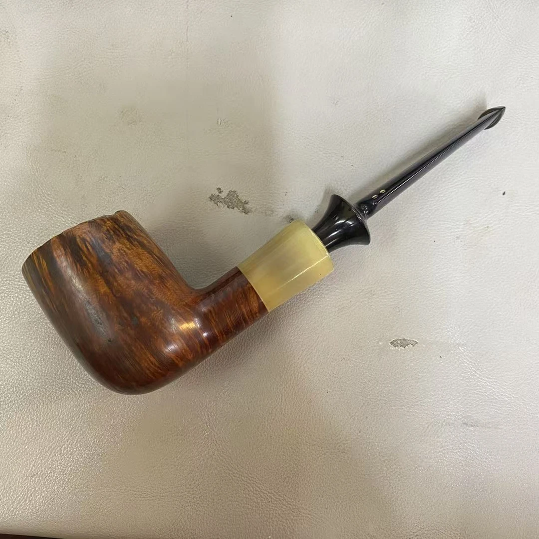老烟斗意大利芬芬两点金石楠木烟斗X