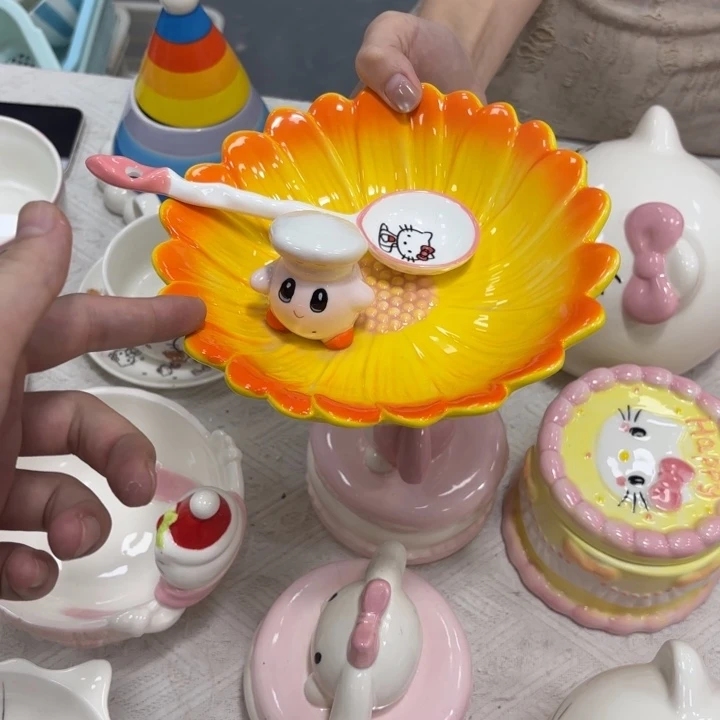 高温陶瓷釉下彩餐具家用