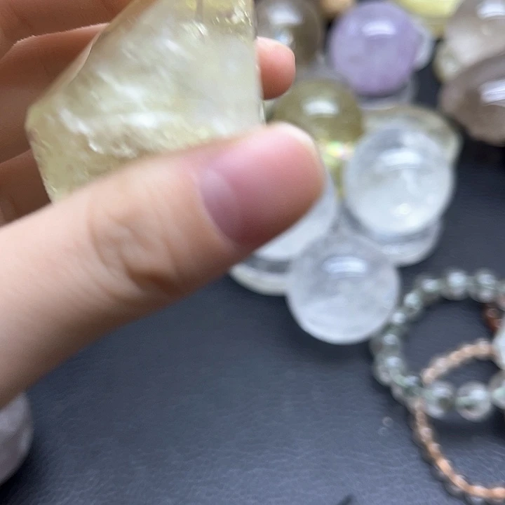 未镶嵌珠宝半成品水晶357水晶石