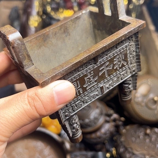 铜制工艺把玩摆件