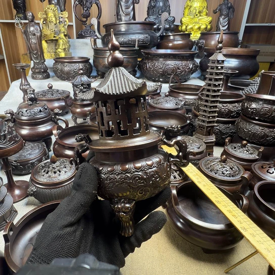 香炉铜香炉铜工艺品