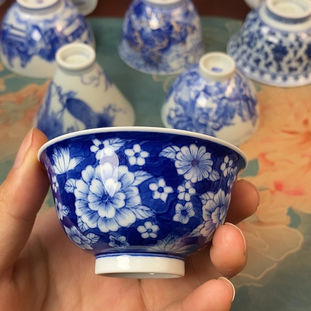 杯现代景德镇全手工全手绘茶具168888