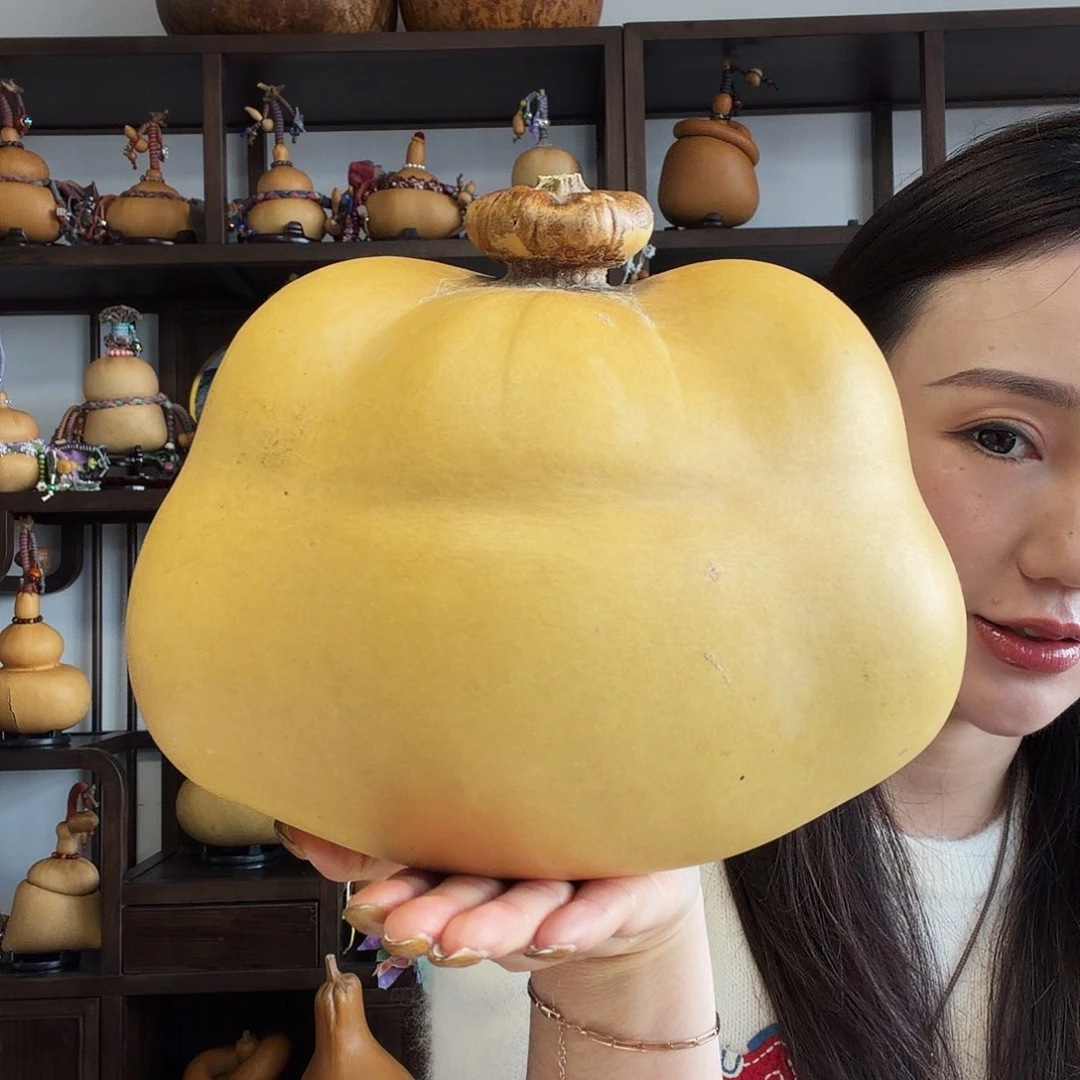 *****微瑕熊猫脸钱袋子葫芦摆件