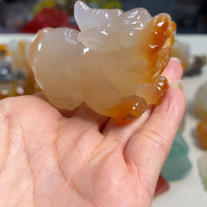 玛瑙/玉髓未镶嵌吊坠(不含链)