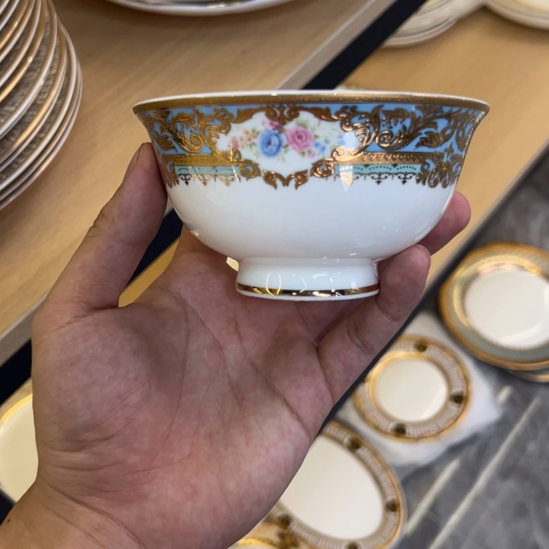 【闪购商品】瓷片4.75寸米饭碗四个一单尾单