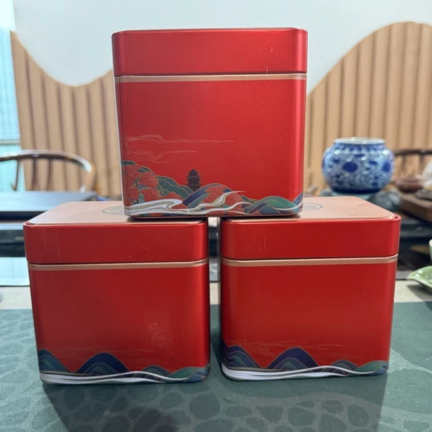 【发三罐】福建高山茶叶茉莉花茶小铁罐30g品鉴装
