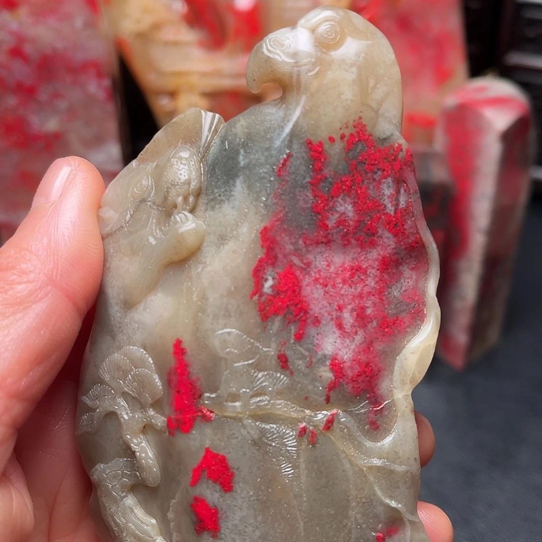 昌化石昌化鸡血石