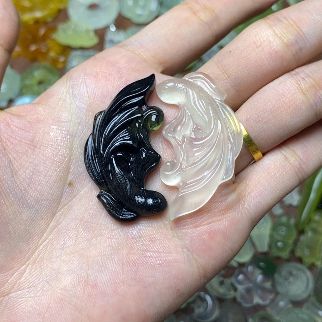 蛇纹石玉未镶嵌项链