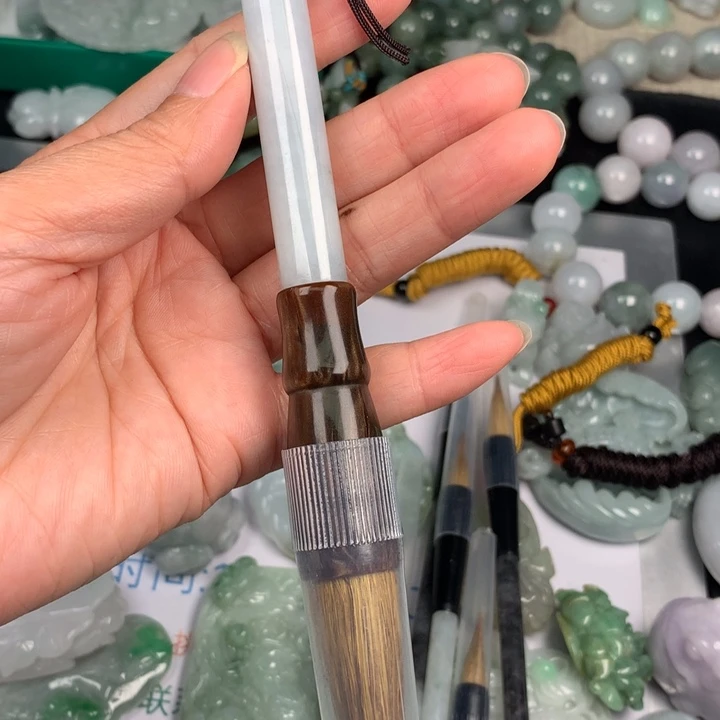 梅***姐翡翠未镶嵌颈饰翡翠