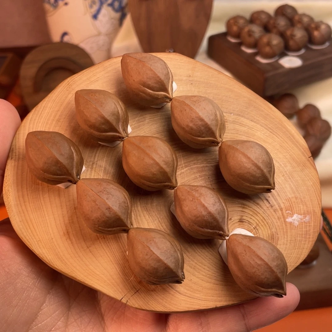 衙***健橄榄核手串/手链1825梅林铁核三面佛精品