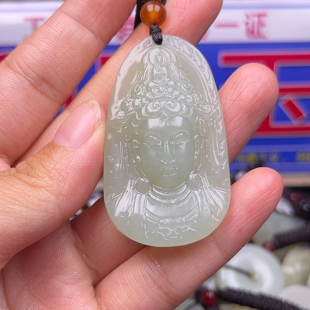 颈饰未镶嵌和田玉