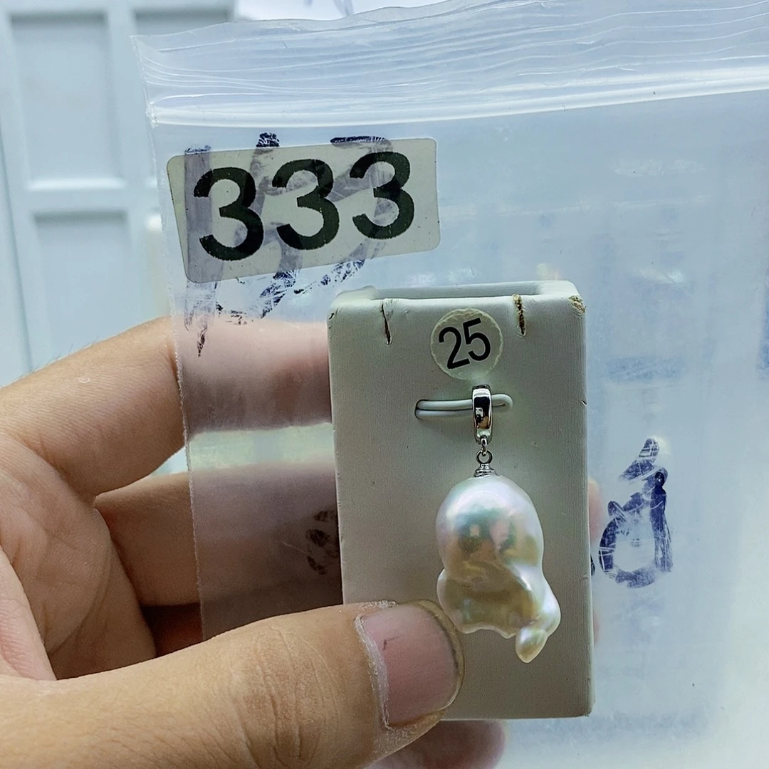 颈饰合金淡水珍珠
