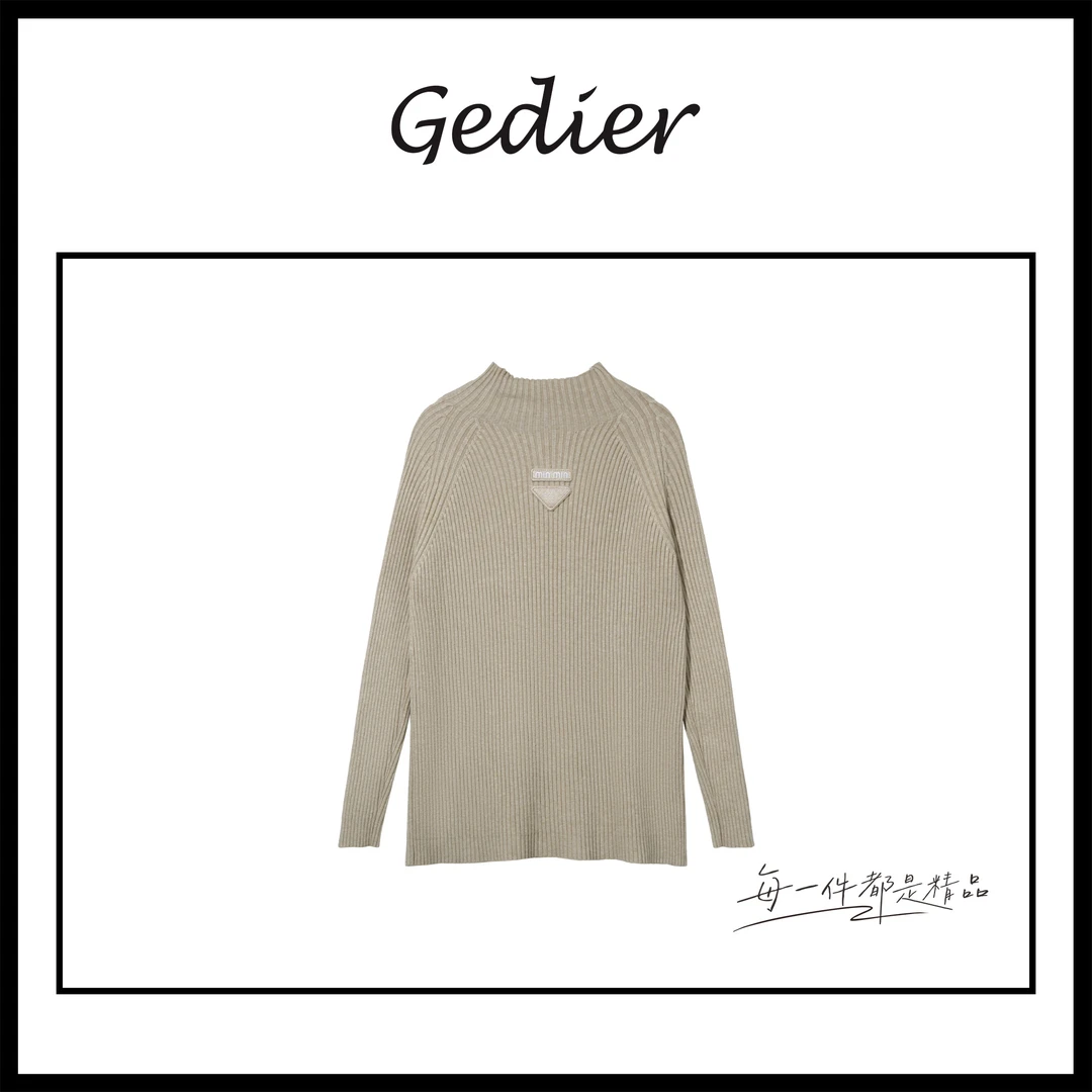 【歌蒂尔Gedier】 冬季修身保暖毛衣 XGF50105Y