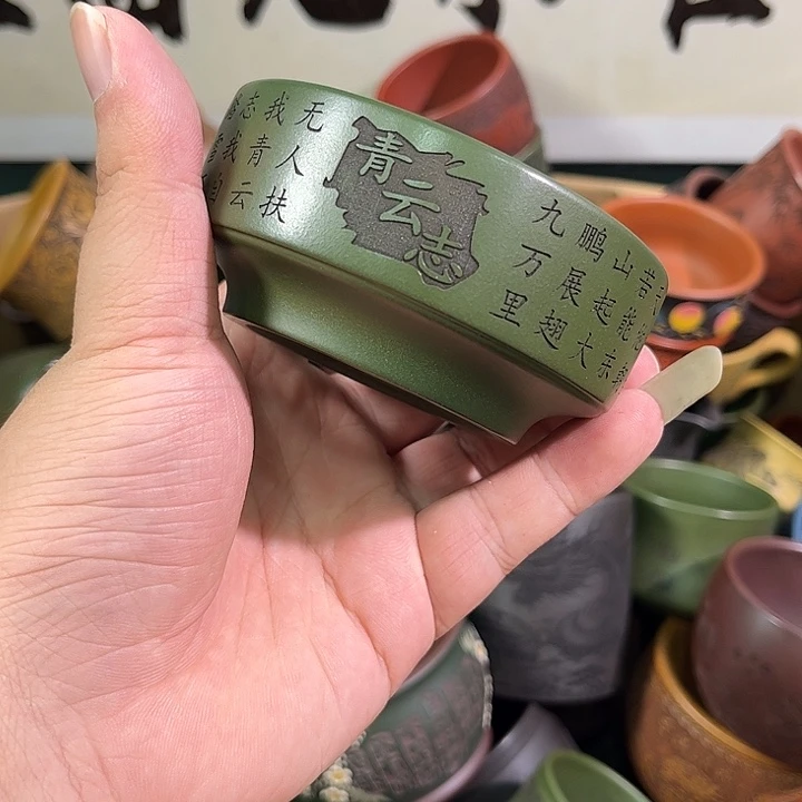 茶杯紫砂全手工紫砂主人杯