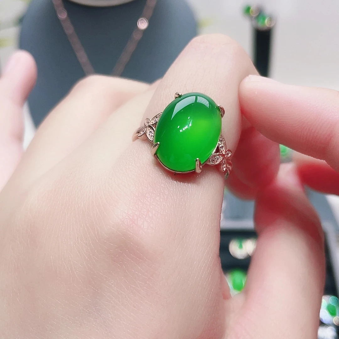 玛瑙/玉髓戒指合金