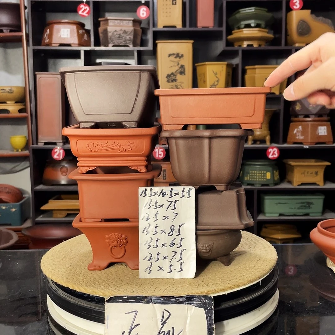 D-盆尚好紫砂花盆