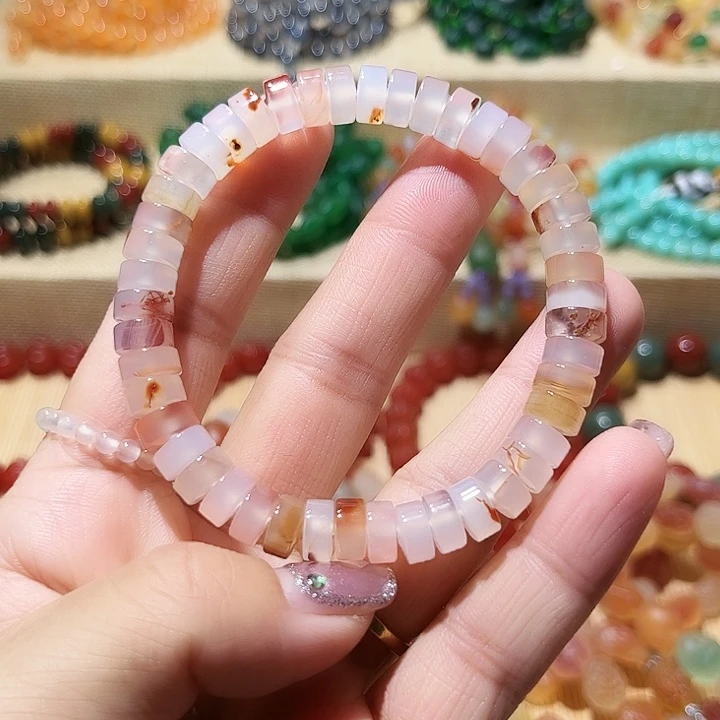 玛瑙/玉髓未镶嵌手链