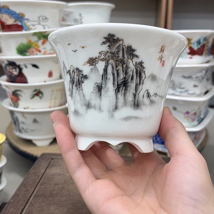 内直径10-7.5一只花盆