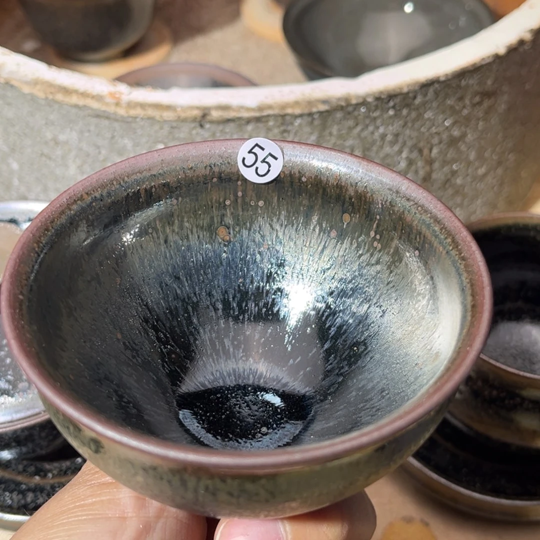 茶盏风**起义兴龙窑坚持真柴烧