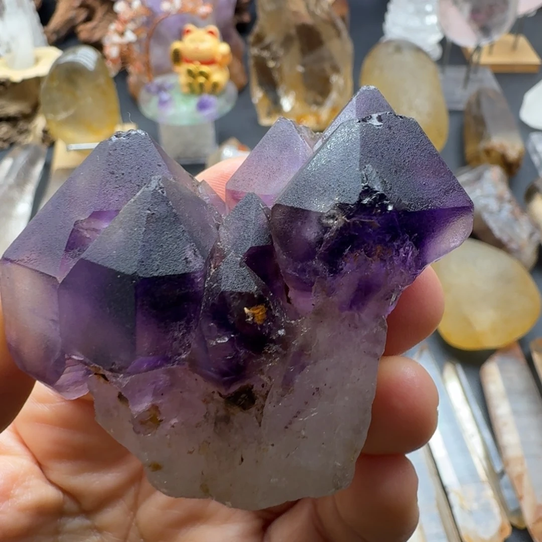 石材紫水晶簇福利