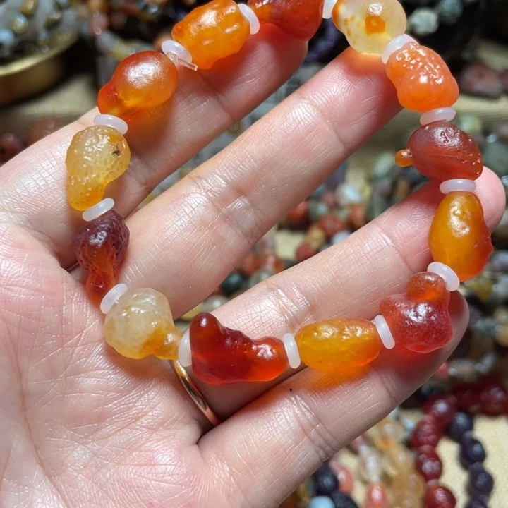 玛瑙/玉髓合金手链