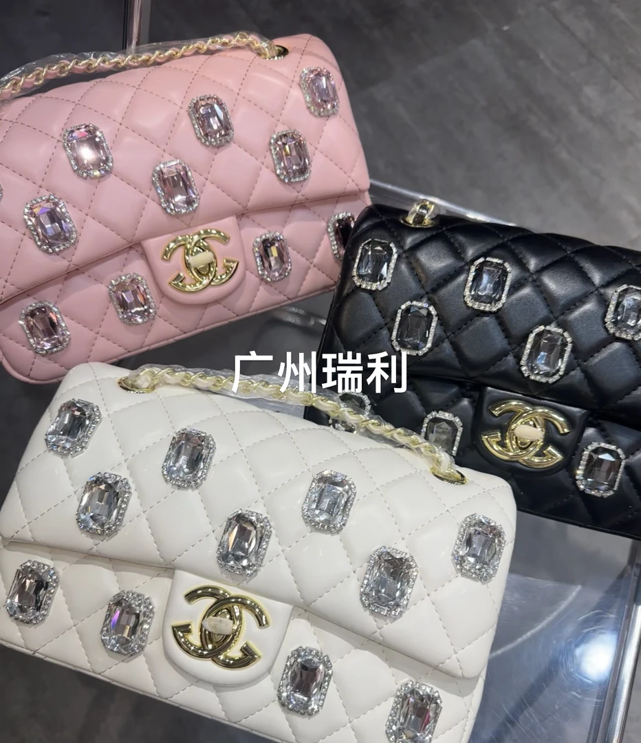 高品手作！小香风福利价！翻盖式斜挎包绣线百搭肩包气质