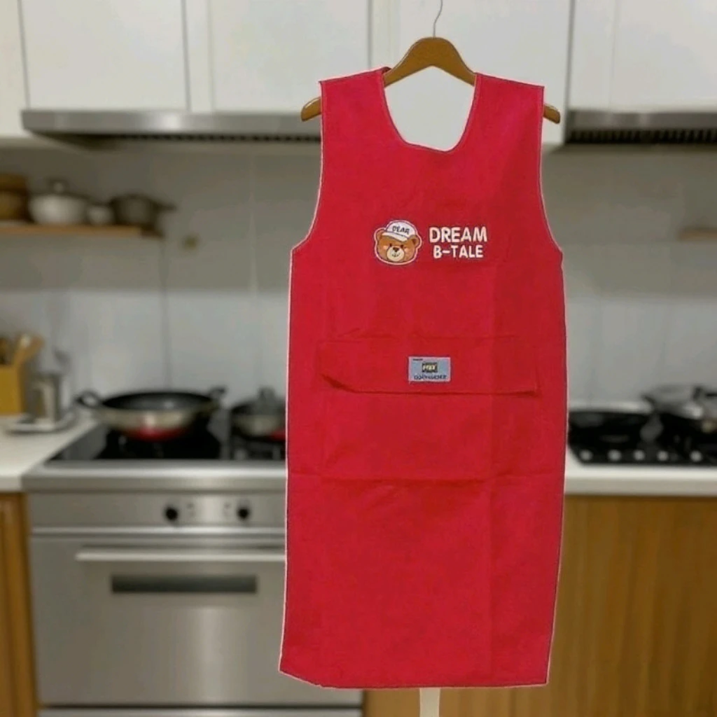 （坎肩围裙）防水防油时尚洋气厨房专用做饭成人耐磨围腰女工作服