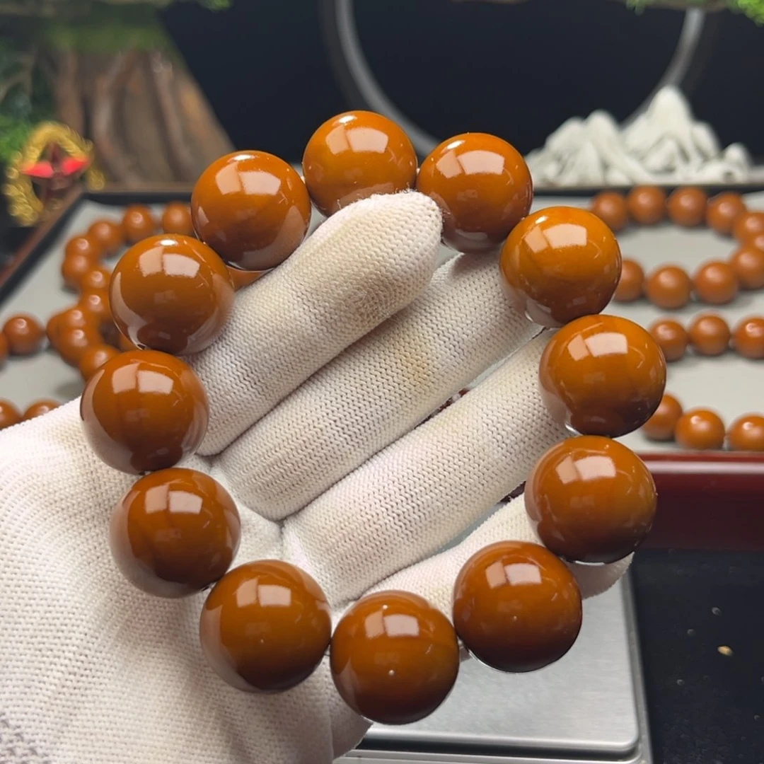 橄榄核手串永*2.05+树王全品铁核 微瑕