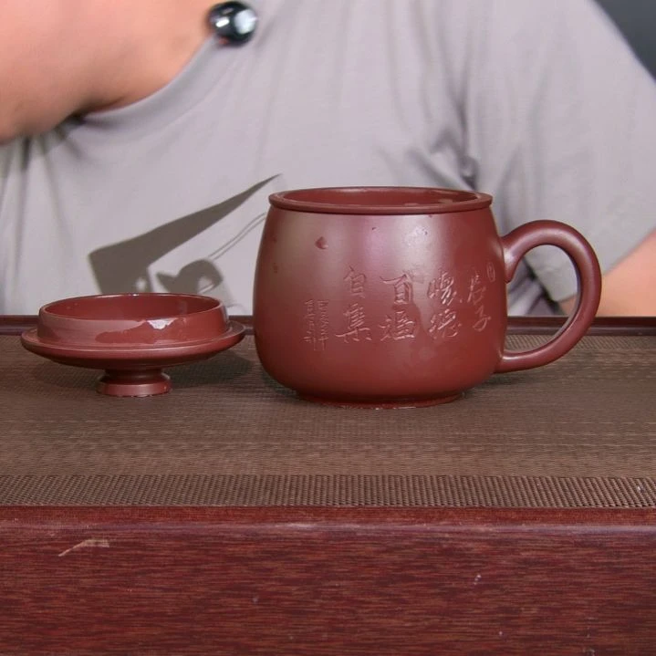 茶杯紫砂高货放漏