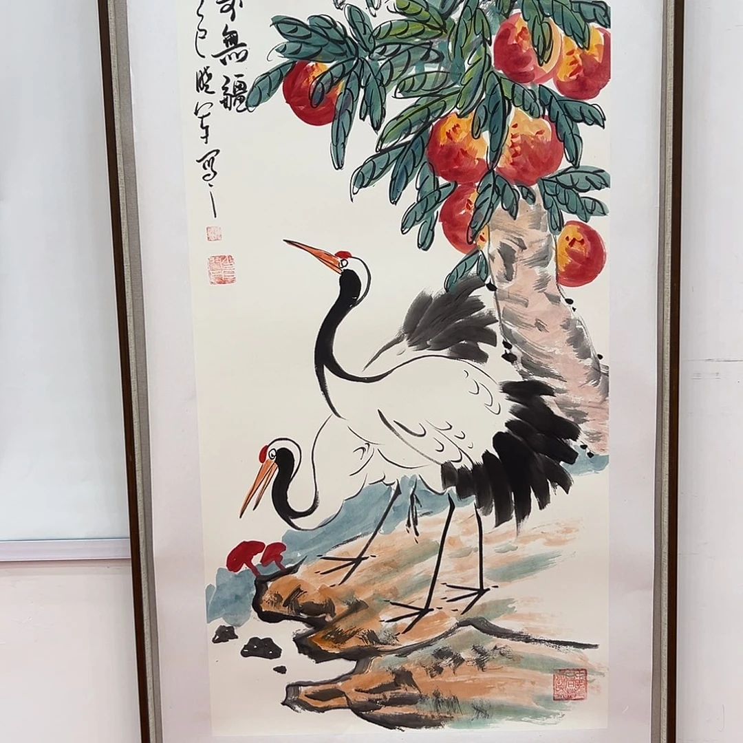 国画画家崔晓军老师作