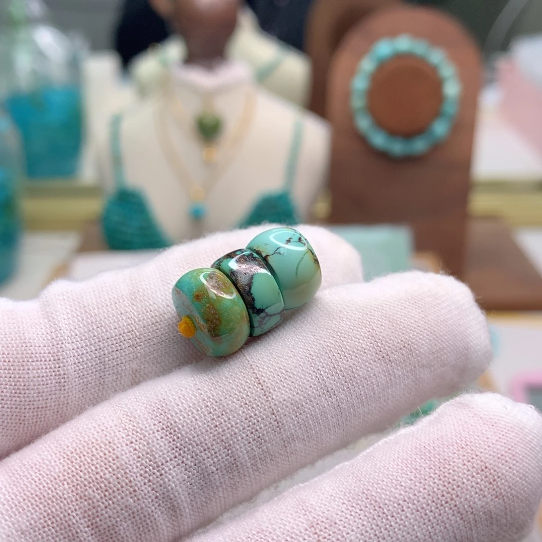 绿松石未镶嵌配饰