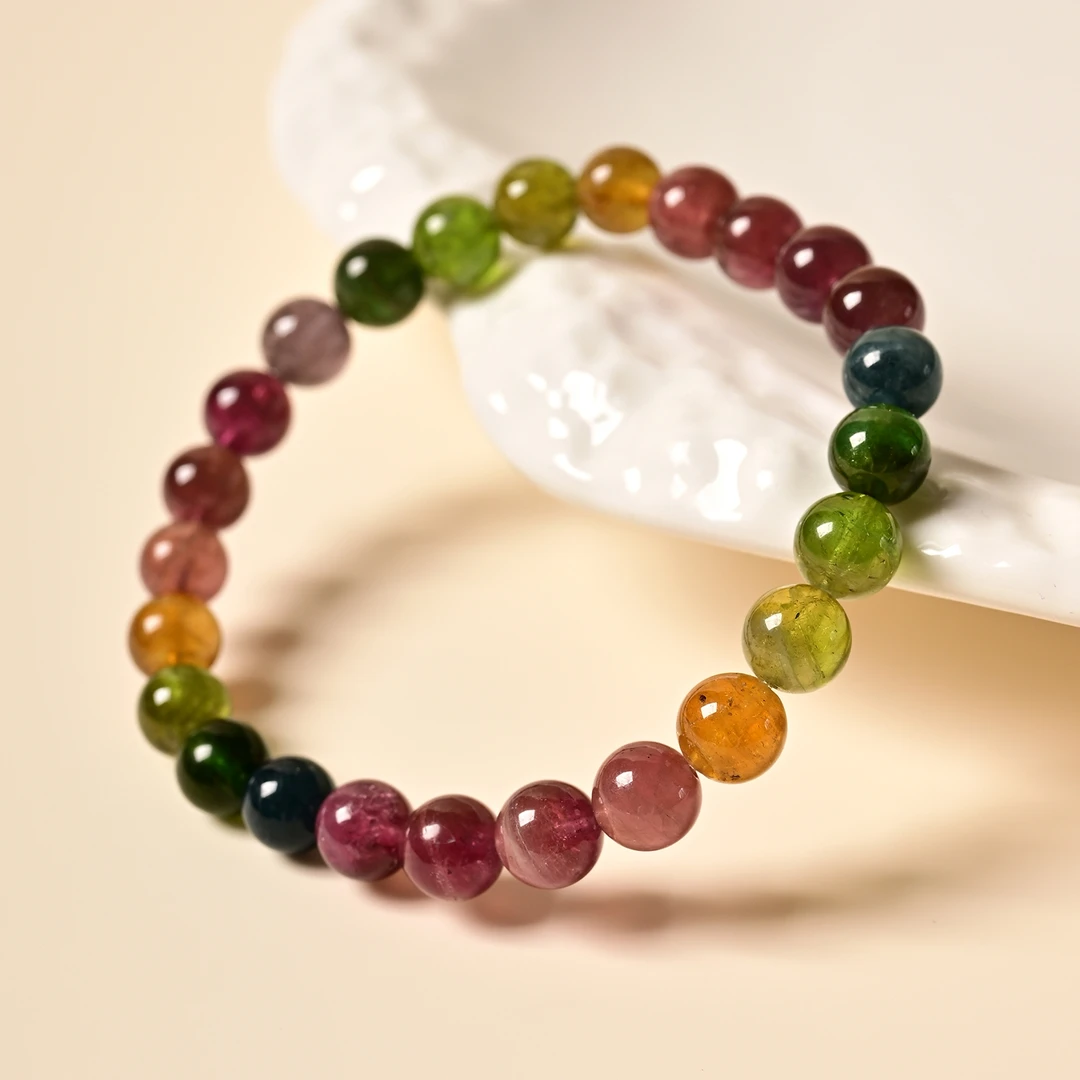 糖果碧玺幻彩奇遇单圈手串（多样性发货） JFYS34290