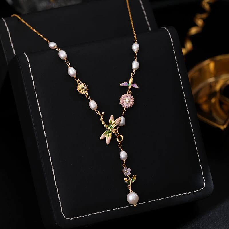 铜合金项链 《货号7797》法式复古时尚轻奢项链（链长：48cm）