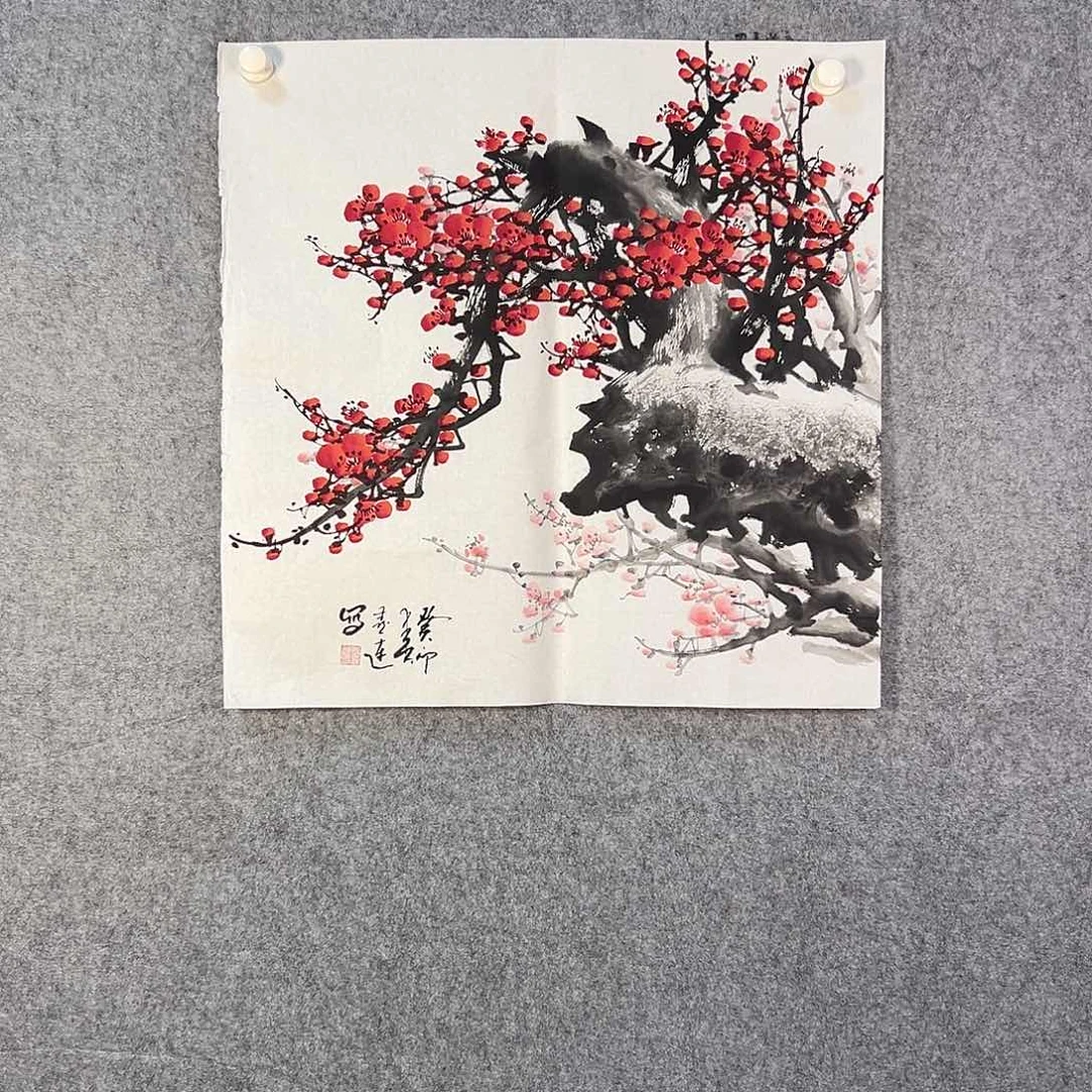 国画734 花鸟在此鸣叫时还要