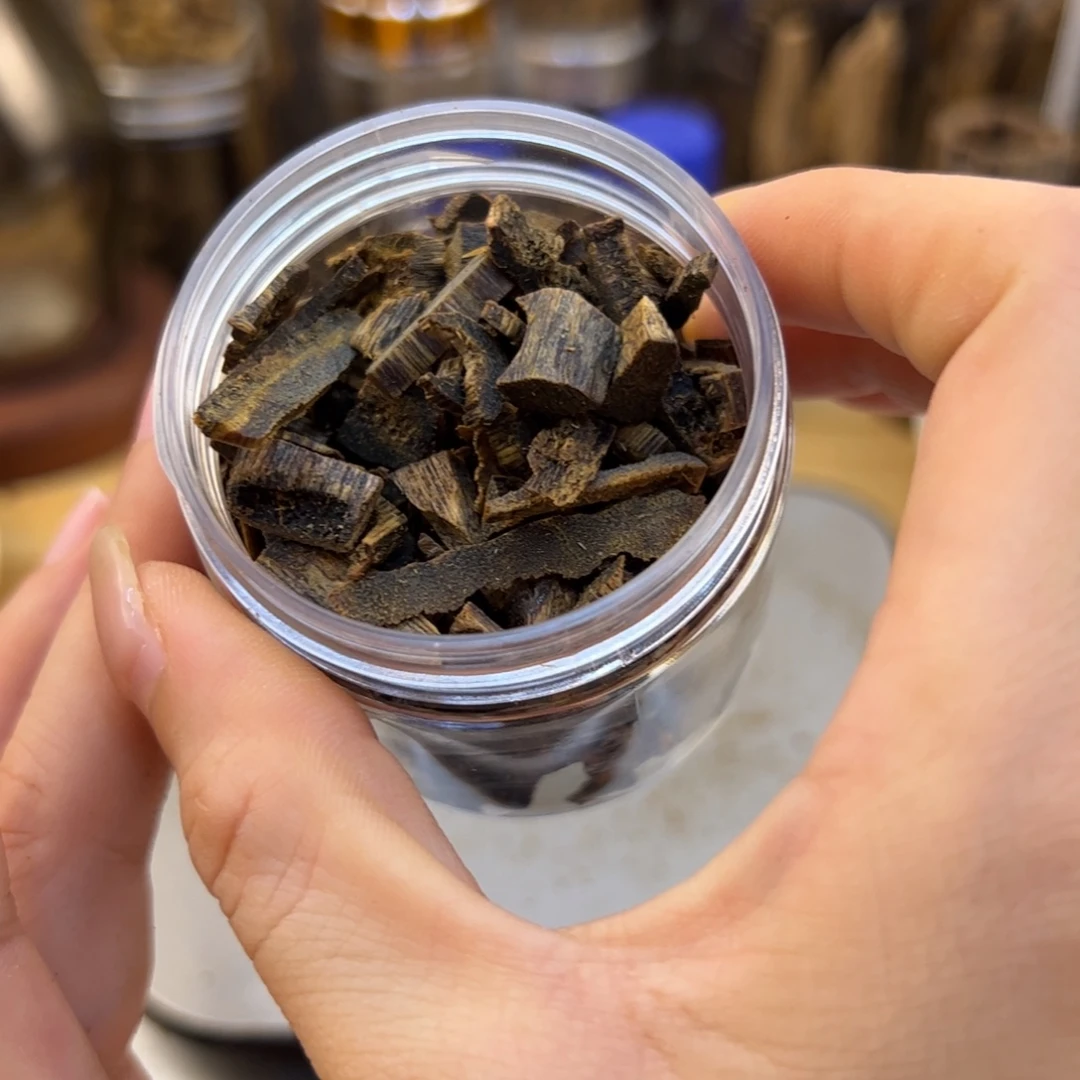 沉香摆件棋楠沉香金沙叶车珠碎料30克