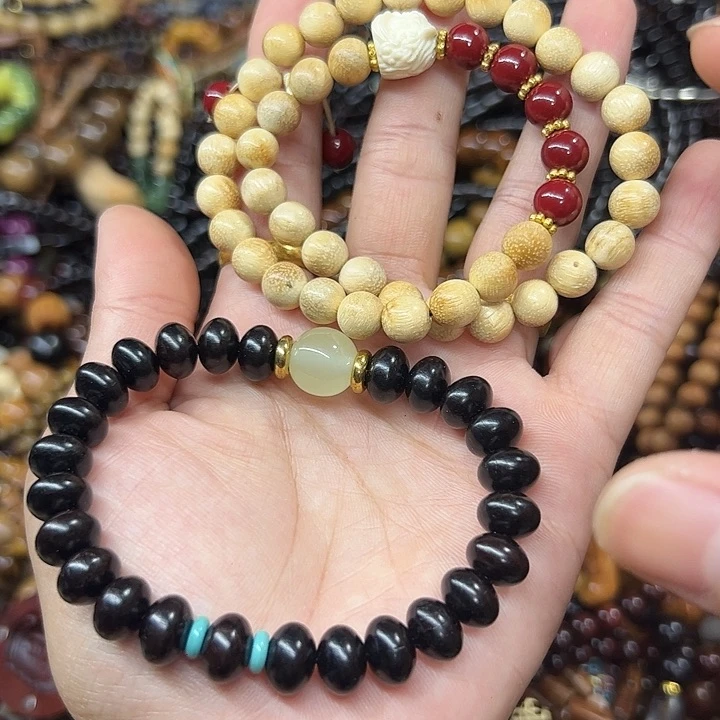 维腊木（绿檀）无事牌