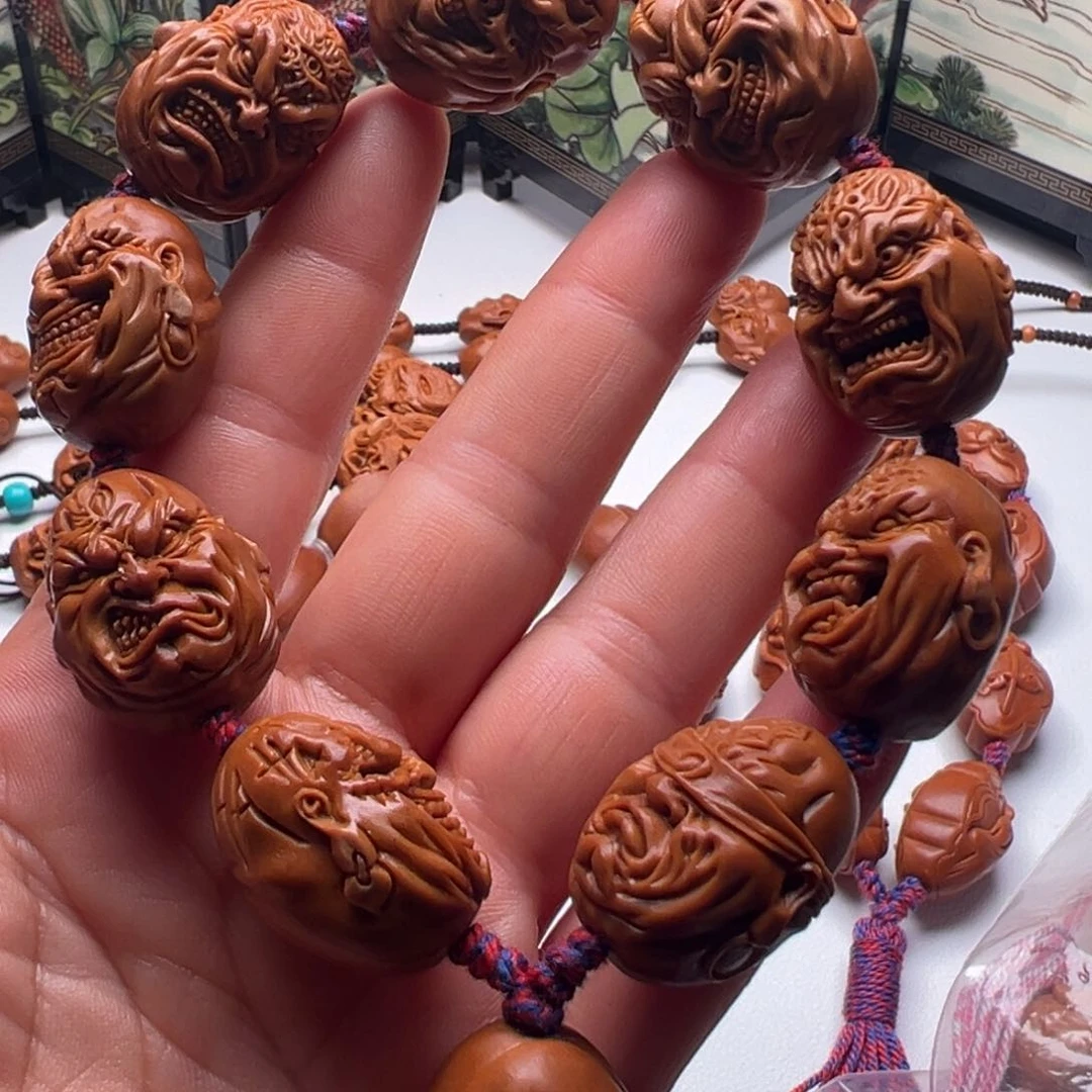 橄榄核手串/手链四代恶僧微花