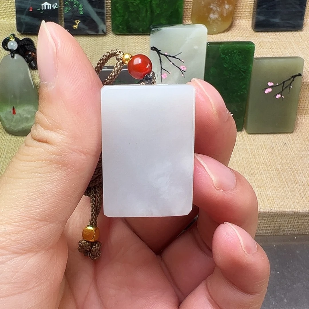 和田玉珠宝半成品未镶嵌