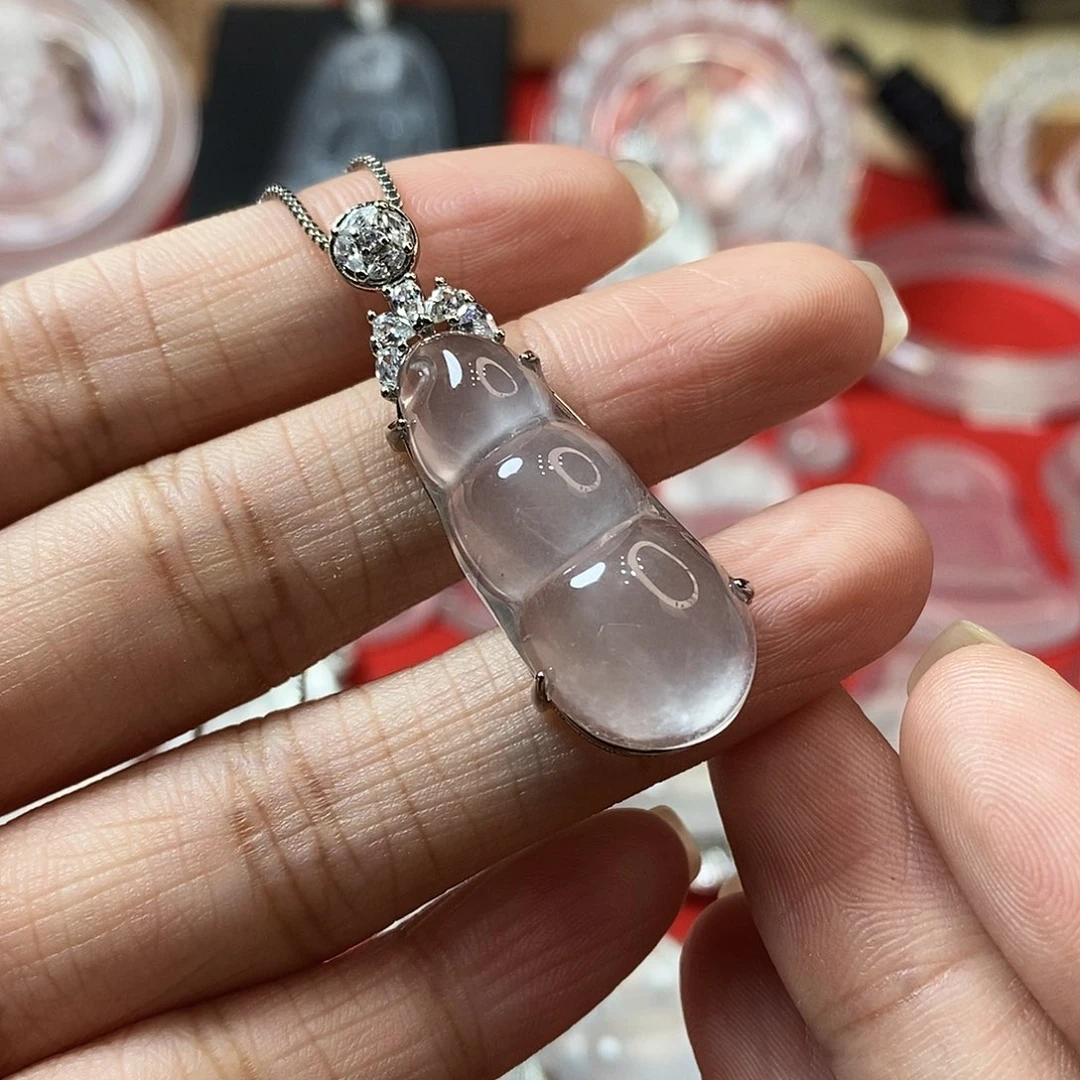 吊坠(赠链)合金石英质玉