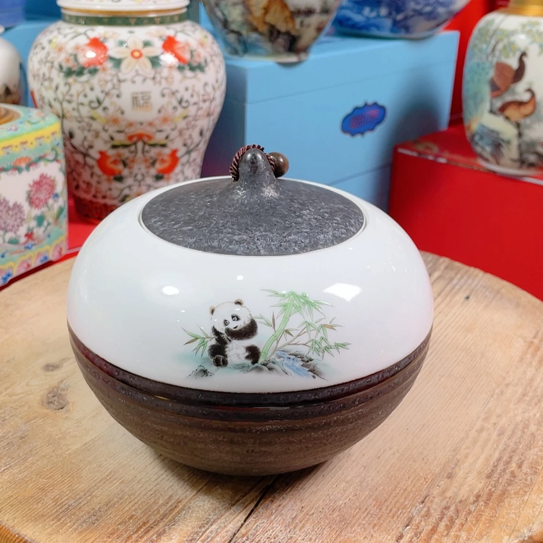 【闪购商品】罐陶瓷茶叶罐密封罐