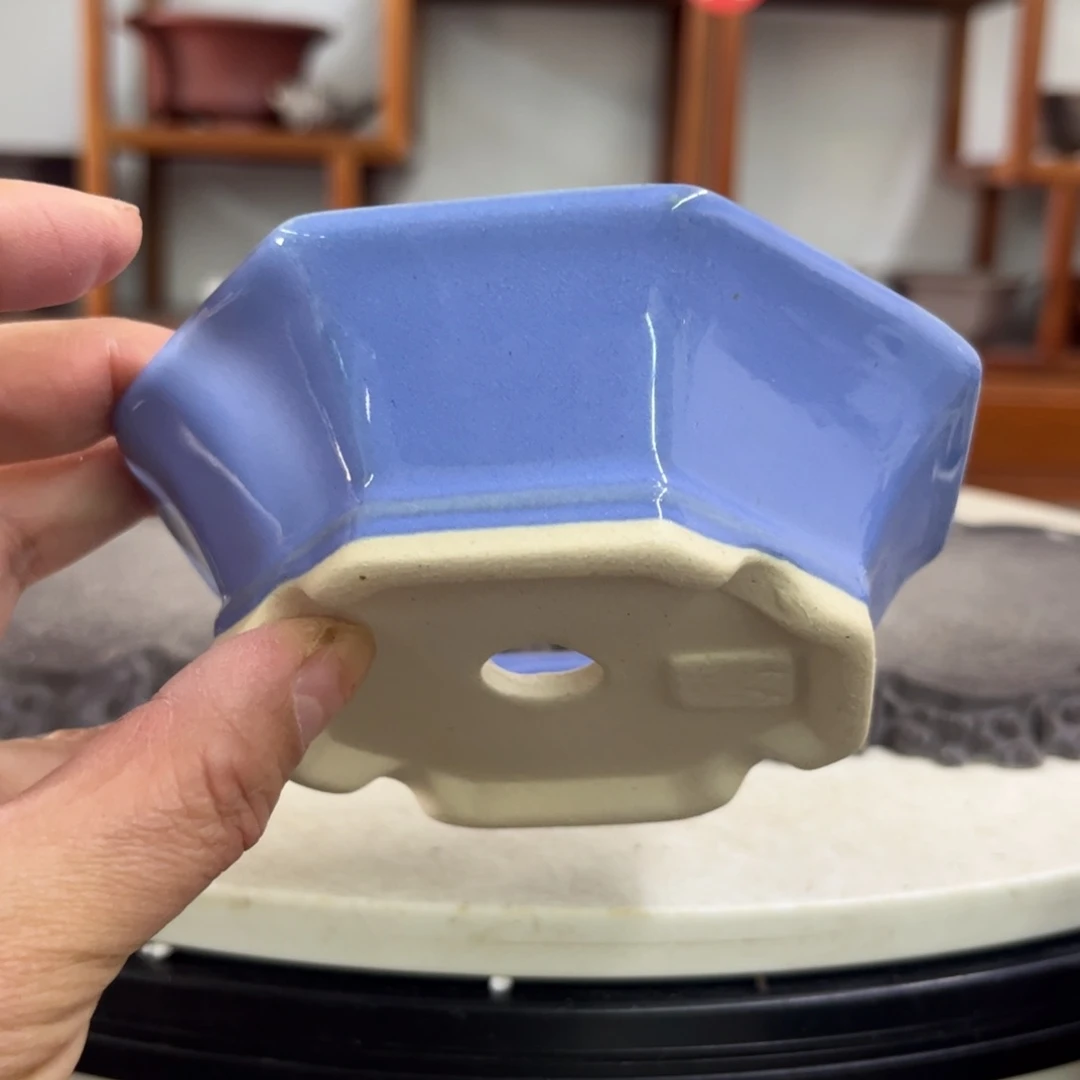 紫砂花盆瑕疵3.5-11。。。