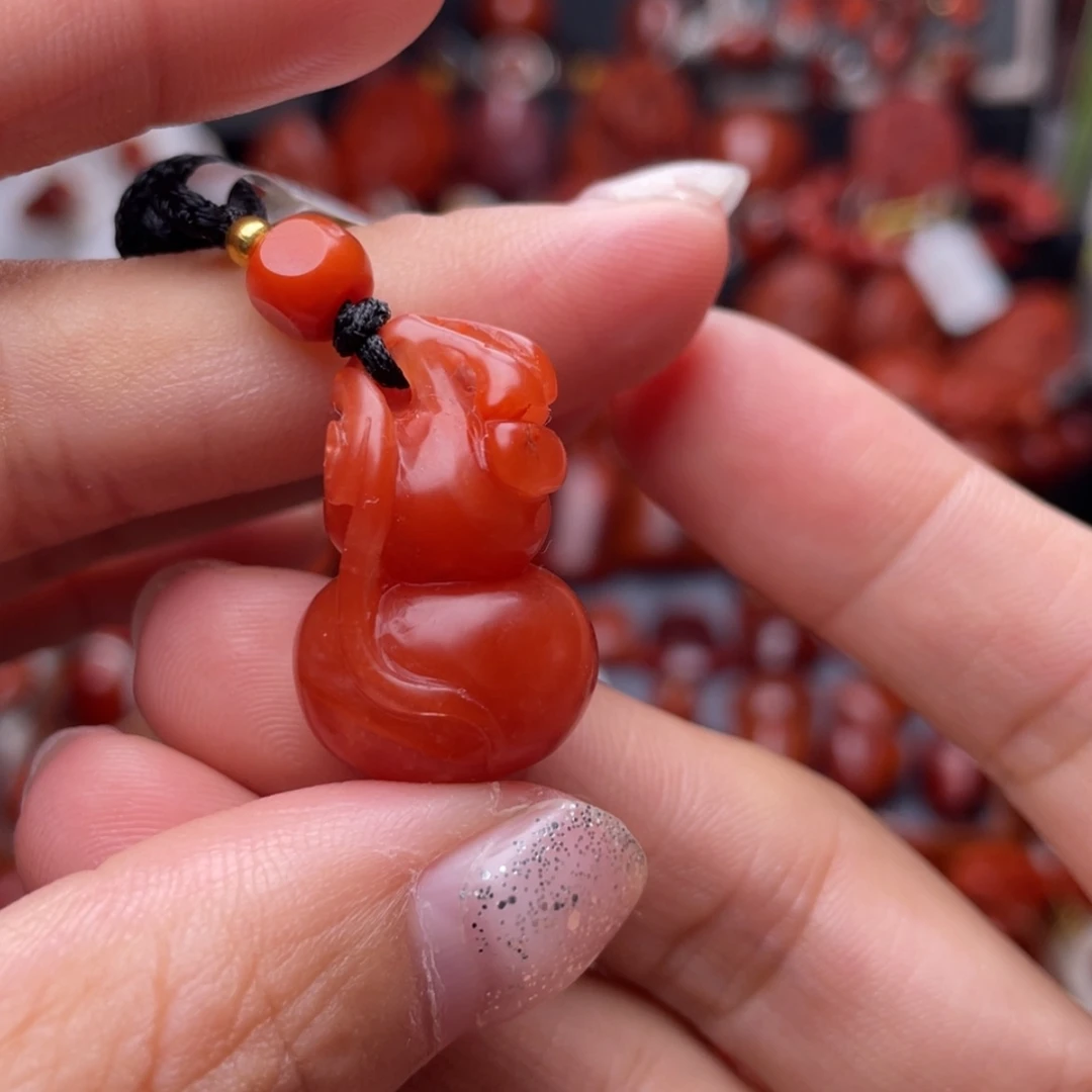 【闪购商品】南红玛瑙葫芦未镶嵌