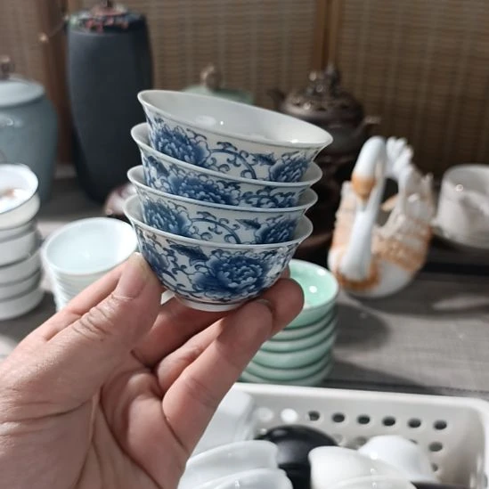 陶瓷盖碗茶杯茶叶罐主人杯