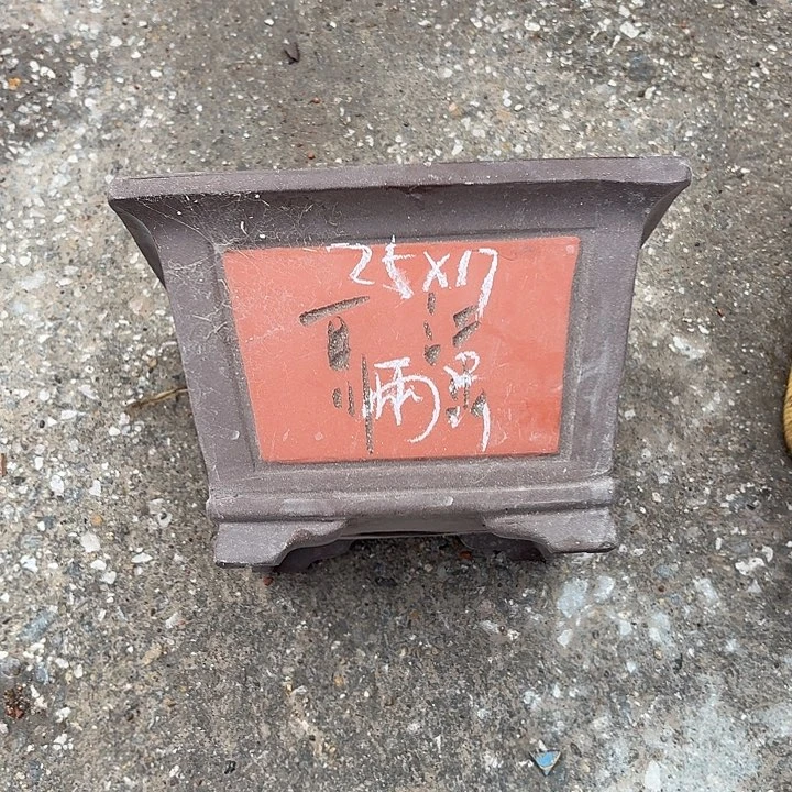 宜兴紫砂花盆，现货发