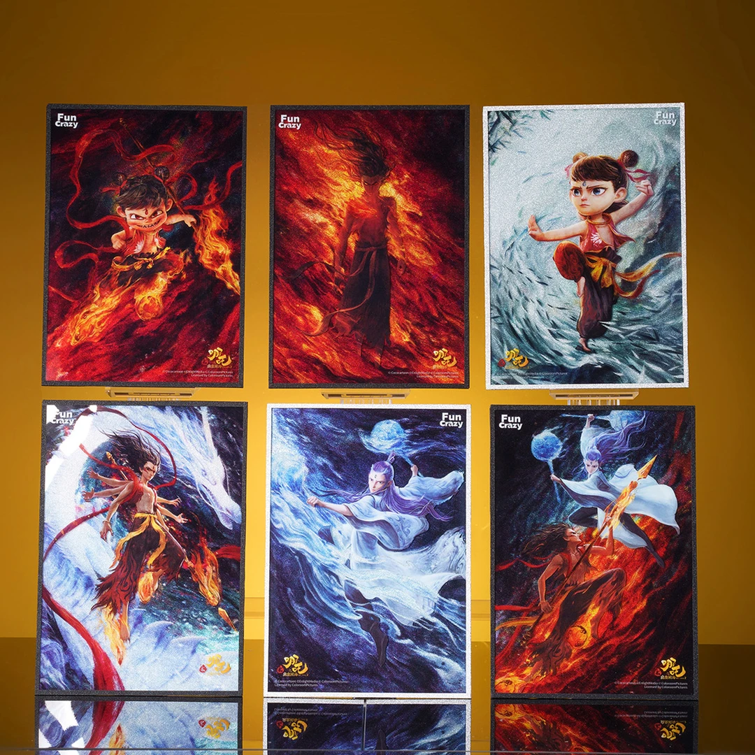 【bilibili预售】电影【哪吒之魔童闹海】 亚克力色纸db