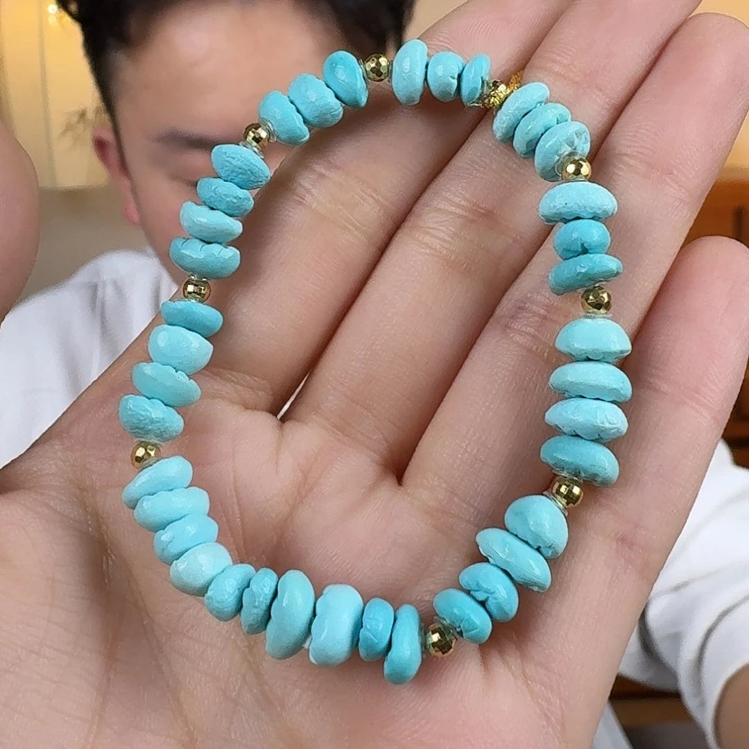 绿松石未镶嵌挂件