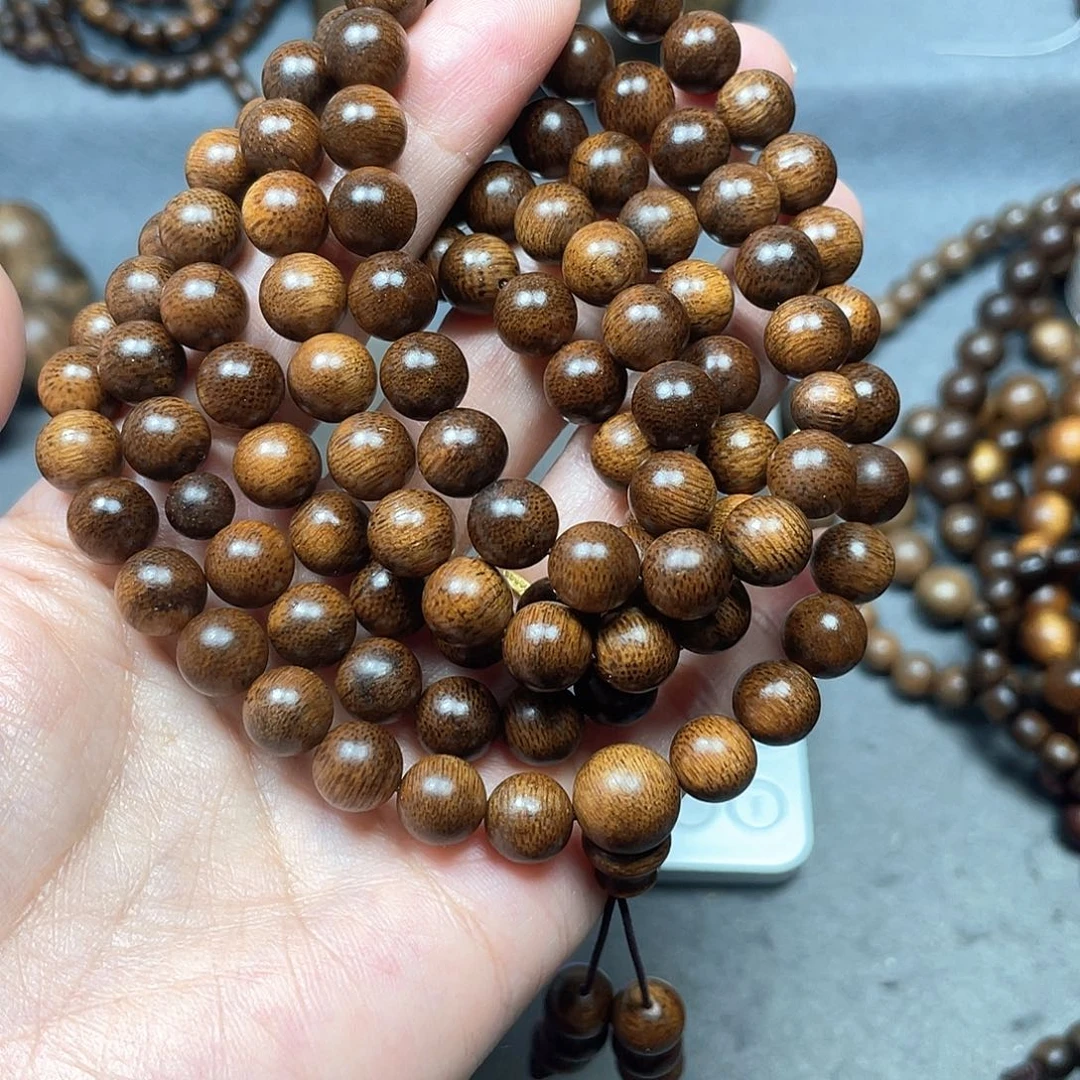 沉香手串富森红土瘤疤0.8