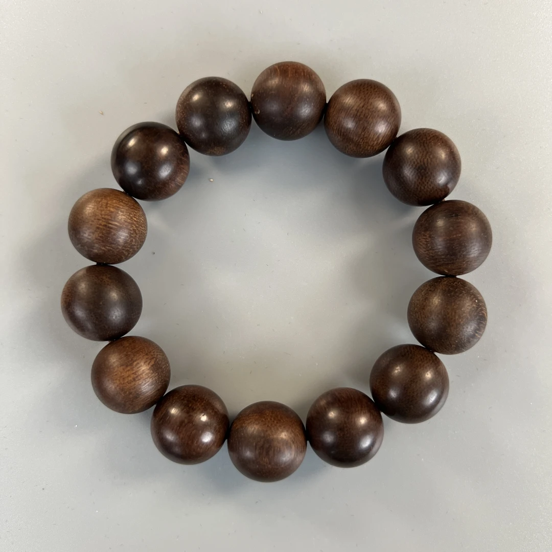 Z-03【海南黄奇楠老料沉香单圈】约16mm，35.5g