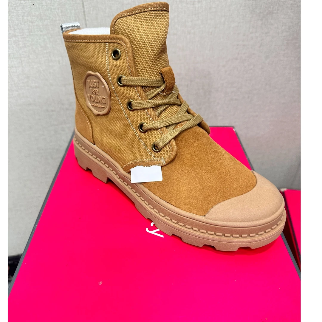 SA09676-36国际聪猫工装靴时尚新款女鞋